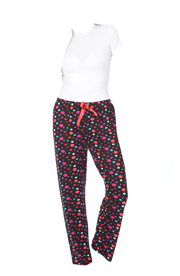 Renkli Pijama Takımı